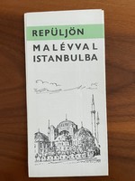 Repüljön MALÉV-val Isztambulba - Isztambul várostérkép, turista térkép​