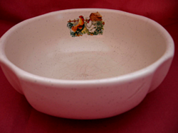 Rooster, chicken muesli, soup bowl, bowl