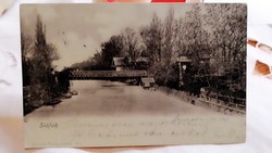 Siófok. Railway bridge and the Sio River 1902. 58.
