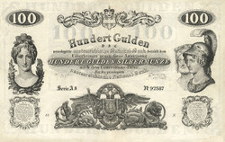 REPLIKA - 100 GULDEN 1877 - HABSBURG BIRODALOM