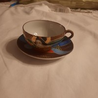 Retro japán porcelán csésze csészealjjal