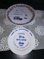 Alföldi tányérok  alkalomra készült fali tányérok