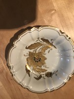 Oscar Schlegelmilch aranyozott porcelán tál eladó