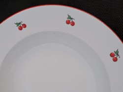 Alföldi Alföld cseresznyés peremes fazonú mély tányér 21 cm