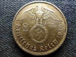 Németország Horogkeresztes .625 ezüst 2 birodalmi márka 1939 A (id69805)