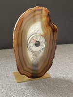 Ásvány kőzet lapból lemezből készült hőmérő