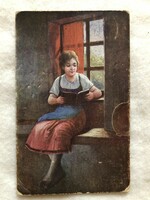 Antique postcard - 1918 -2.