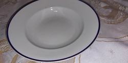 kukori1969-nek! Régi Zsolnay, kék-arany szélű porcelán tányér kiegészítésre
