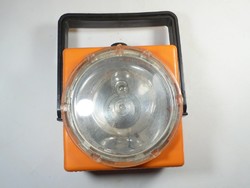 Régi retro Német elemlámpa hordozható lámpa reflektor - kb 1980-as évek