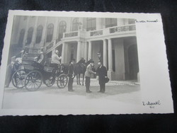 1904 HABSBURG FERENC JÓZSEF CSÁSZÁR MAGYAR KIRÁLY + VENDÉG EREDETI ÉS KORABELI FOTÓ - LAP KÉP