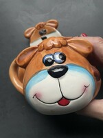 Funny teddy bear ceramic cup with cup coaster