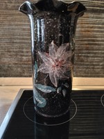 Virágmintás váza   25 cm