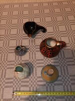 Kerámia mini váza / hamutartó / kancsó