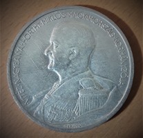 Horthy Miklós ezüst 5 pengő