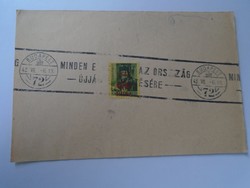 D192445   Alkalmi bélyegzés - Propaganda - Minden erőt az ország újjáépítésére 1945