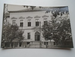 D192423   Régi képeslap - MEZŐTÚR  Gimnázium  1962