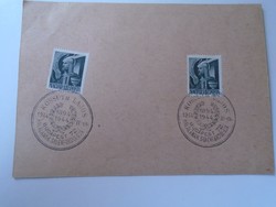 D192461  Emlékbélyegzés Kossuth  Lajos  1944  Tábori postai levelezőlapon