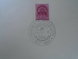 D192451     Alkalmi bélyegzés -Budapest  Pannonia Bélyegkiállítás  1917-1942
