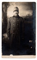 I. Világháborús katona fotó levelezőlap képeslap 1915