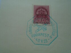 D192428   Emlékbélyegzés -Alkalmi bélyegzés   A MABOE Országos Emlékkiállítása 1940 Repülő  - Bp