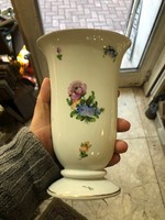 Herendi porcelán váza, hibátlan, 24 cm-es, ajándéknak.