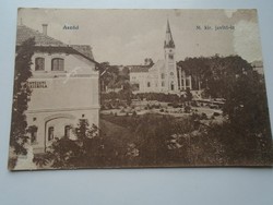 D192359   Régi képeslap -ASZÓD  - Magyar királyi javítóintézet  1920k   sérült lap