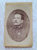 Antique soldier photo of agnelly istván budapest art institute old photo