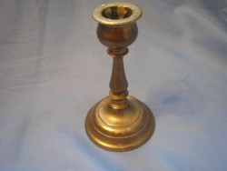 Biedermeier style .Solid copper candle holder 13 cm