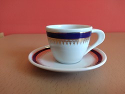 1 darab Zsolnay kávéspohár tányérral