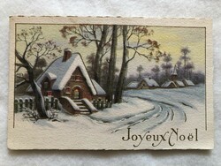 Antik, régi Karácsonyi képeslap             -2.