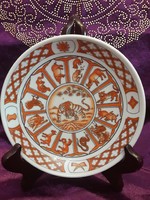 Chinese horoscope porcelain wall plate (l3212)