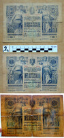 50 korona 1902 nagyon ritka de G állapot nagyobb beszakadással