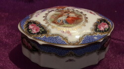 Atlwien porcelán szelence, doboz (L3242)