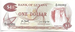 1 dollár Guyana UNC