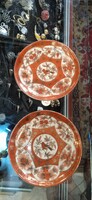 Pair of P & s German porcelain plates, flawless. 18 cm