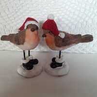 Karácsonyi vörösbegy madárkák