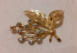Vintage flower bouquet brooch (pin)