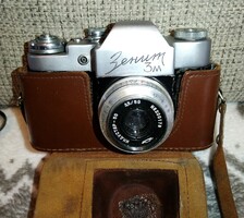 Starting from HUF 1! Camera. Zenit 3m! In working order! With original case! From the collection!
