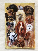 Dog postcard - postmark -2.