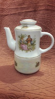 Romantic scene porcelain coffee pot (m3232)