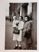 Régi fotó vintage női fénykép csoportkép lányok