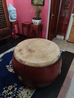 Huge old Chinese drum.