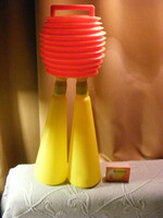 Ritka óriási olasz retro műanyag harmonika játék duda 50 cm  /  a 70-es évekből