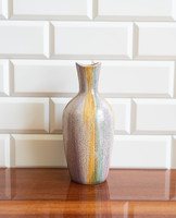 Retro ceramic vase - caster pearl craftsman ceramic