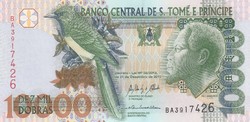 Sao Thome and Principe 10000 dobras, 2013, UNC bankjegy