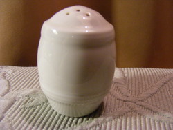 Hordó alakú porcelán sószóró