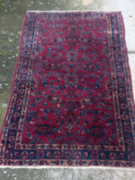 150 x 90 cm kézi csomózású antik Lilian Sarough Perzsa szőnyeg eladó