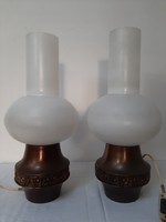 Iparművészeti lámpa pár
