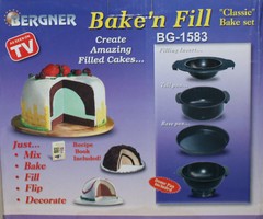 Bake'n Fill Design tortakészítő--Csodás design tortákat lehet vele házilag készíteni.