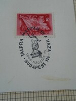 Za414.12 Occasional stamp-sole Maggyar hí a haza - Budapest 114- March 15, 1948